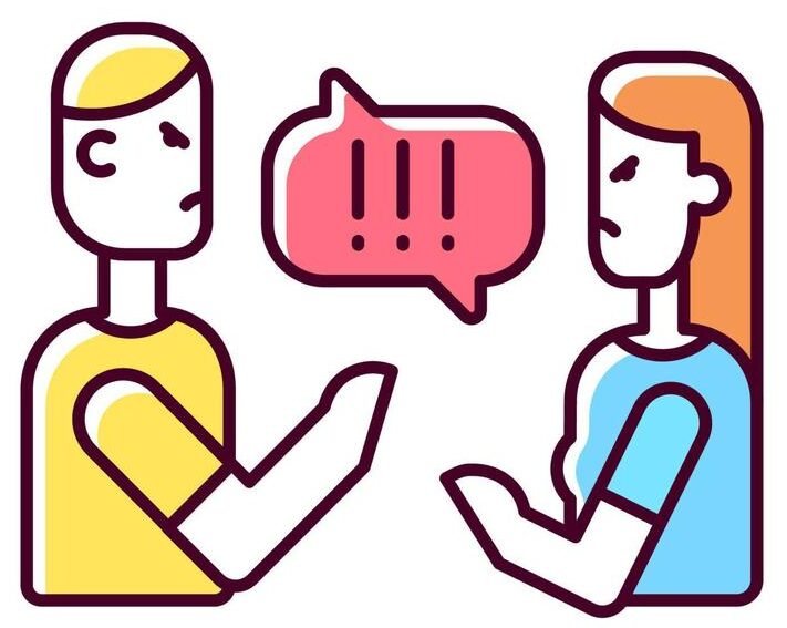 couple-criticizing-each-other-rgb-color-icon-young-people-quarreling-open-criticism-on-partner-family-arguing-and-disagreeing-isolated-illustration-simple-filled-line-drawing-vector